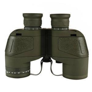 10X50 Military Binoculars Compass Ranging Azimuth Waterproof Outdoor Camping Hunting Low Light Level Night Vision Telescope