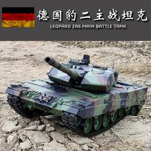 Load image into Gallery viewer, Plastic  Germany Leopard 2 Rc Tank Children's Toys Model Large Versus
