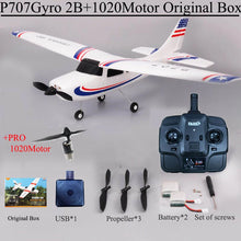 Load image into Gallery viewer, Park10 RC Airplane P707G 2.4G 3D/6G With Gyroscope 3Ch RC Airplane Fixed Wing Plane Outdoor Toys Drone RTF CESSNA 182 Plane Gift

