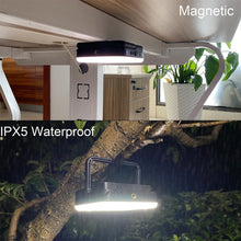 Load image into Gallery viewer, 10000mAh Rechargeable Camping Lantern Portable Outdoor Camp Light Magnet Emergency Light Hanging Tent Bulb Powerful Work Lamp
