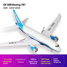 Load image into Gallery viewer, Qf008 Rc Plane Three Channel 787 Remote Control Aircraft Fixed Wing Foam Aircraft Glider Passenger Aircraft Model Children'S Toy

