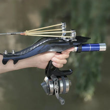 Load image into Gallery viewer, Slingshot Fishing Professional Shooting Catapult Set with Fishing Reel and Darts for Outdoor Sport Hunting Game Accessories

