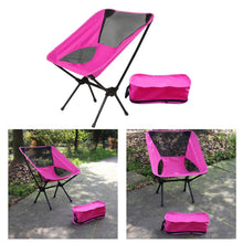 Load image into Gallery viewer, Folding Camping Chair Fishing Seat for Outdoor Hiking Backpacking BBQ Pinici 110kg

