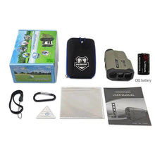 Load image into Gallery viewer, ARTBULL Golf Laser Rangefinder 1000M 650M Telescope with Flag-Lock Slope Pin Distance Meter for Hunting Monocular
