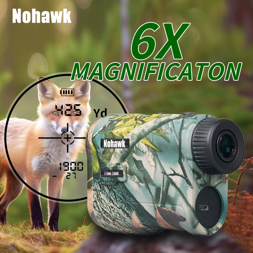 Nohawk Golf Laser Rangefinder 600M 1000M Multifunctional Telescope wit ...