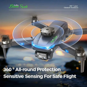 8K ESC Drone With Dual Camera Brushless Motor Obstacle Avoidance