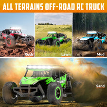 Load image into Gallery viewer, RACENT Remote Control Cars for Boys 1:16 20kph RC Truck Off-Road Monster Truck Toy for Kids &amp; Adults with 2 Rechargeable Battey
