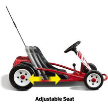 Load image into Gallery viewer, Ultimate Go-Kart, 24 Volt Outdoor Ride On Toy, Red Go Kart For Kids Ages 3-8
