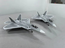 Load image into Gallery viewer, New 2025 Flyfans Model 64mm Ducted F-22 Raptor Fighter Metal Retractable Landing Gear And Fixed Wing Model Toy Gift
