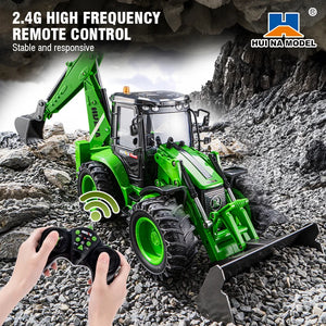 Remote Control Car Excavator Loader Two-Way Forklift