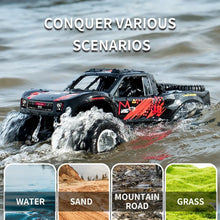 Load image into Gallery viewer, 2.4G 4WD Amphibious RC Car Off Road Waterproof Remote Control Cars
