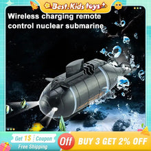 Load image into Gallery viewer, 2.4G Electric RC Submarine Speed Boat With Lights Mini Wireless
