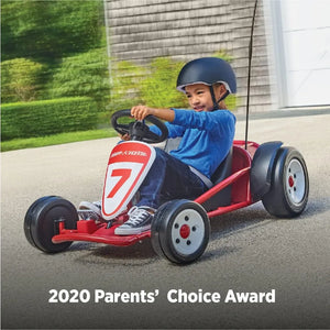 Ultimate Go-Kart, 24 Volt Outdoor Ride On Toy, Red Go Kart For Kids Ages 3-8