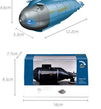 Load image into Gallery viewer, Wireless Mini Rc Submarine Fish Tank Electric Toy
