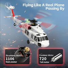 Load image into Gallery viewer, WLtoys K270 RC Helicopter 2.4G 6-Aixs Gyroscope 4CH Altitude Hold Optical Flow Brushless Remote Control Helicopter Toy For Child
