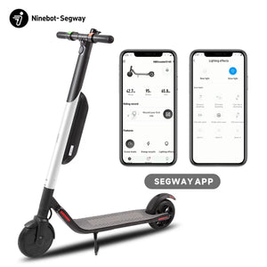 NINEBOT SEGWAY ES4 Electric Scooter 36V 10.4Ah Battery 35KM Range Escooter Electric Kick Scooter IPX6 Waterproof Lightweight