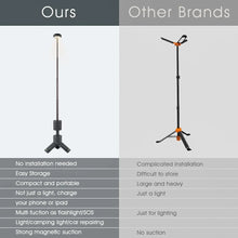 Load image into Gallery viewer, Camping Light Telescopic and Collapsible Night Light Mobile Lighting 10000mAh Battery Built-in Magnetic Road Light  Flash Light
