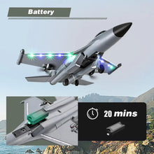 Load image into Gallery viewer, G1 RC Plane 3 Channel Fighter Remote Control Airplane Anti-collision Soft Rubber Head Glider Foam Outdoor RCAircraft Toys
