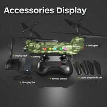 Load image into Gallery viewer, RC Helicopter LM19-D LED Lights 480P Camera Hd Aerial Photography 2.4g Remote Control Aircraft Model Toys for Boys Children Gift
