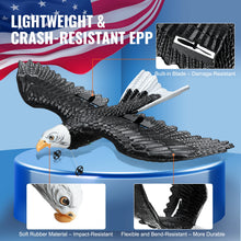 Load image into Gallery viewer, SucceBuy RC Plane Wingspan Eagle Aircraft Fighter 2.4G 2CH with 2 Batteries 6-Axis Glider Airplane Foam Boys Toys for Children

