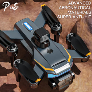 New P9S Drone 8K HD Dual Camera Brushless Motor Obstacle Avoidance