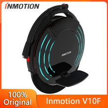 Load image into Gallery viewer, Original INMOTION V10F Electric Unicycle 40km/h Speed 84V 960Wh Battery 2000W Motor 70km Range with APP Smart EUC Monowheel
