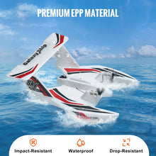 Load image into Gallery viewer, SucceBuy EPP Foam RC Plane 2.4G 3CH  Radio Control Aircraft Sea And Air RC Glider Water Land Flying Airplane Toys Gift For Boys
