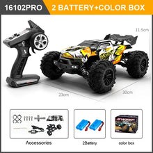 Load image into Gallery viewer, High Speed RC Car 4WD Off Road Vehicle 70KM/H Brushless Motor Professional Drift Truck for Kids Remote Control Car Toys
