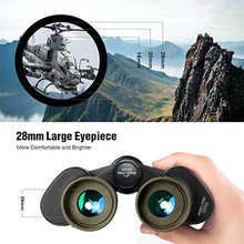 Load image into Gallery viewer, 20x50 binoculars, waterproof high-definition low-light night vision binoculars, adult children travel, hunting and stargazing
