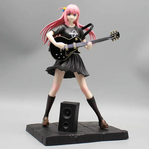 23cm Bocchi The Rock! Gotoh Hitori Action Figures Kawaii Guitar Girl Collection Desktop Ornament Decoration Dolls Gifts Toys