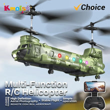 Load image into Gallery viewer, RC Helicopter LM19-D LED Lights 480P Camera Hd Aerial Photography 2.4g Remote Control Aircraft Model Toys for Boys Children Gift
