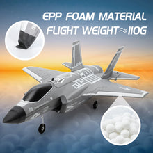 Load image into Gallery viewer, FX9635 Four Channel Remote Control Aircraft F35 Culvert Fighter Brushless Motor Fixed Wing Foam Aircraft Children Birthday Gifts
