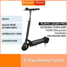 Load image into Gallery viewer, RUIMA  leger pro  Electric Scooter 52V 600w motor  8.5Inch Tire  LEGER PRO  Electric Motorcycle Skateboard PowerScooter
