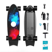 Load image into Gallery viewer, Gryan electric skateboard speed down small fish board walking adult wheel hub land surfing electric small fish board
