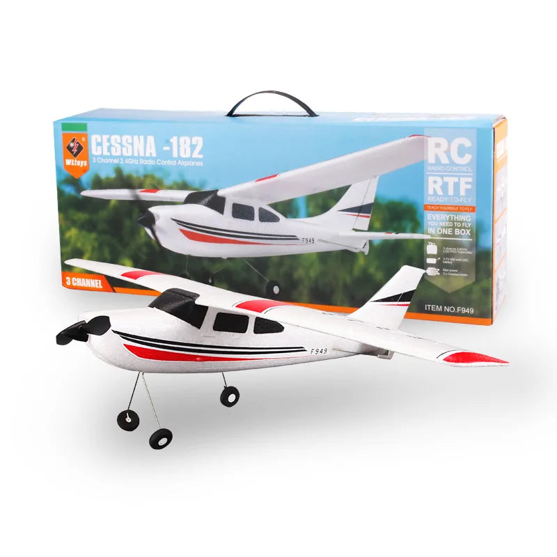 RC Airplane Fixed Wing Plane Outdoor Toys 2.4G 3Ch – Crazy RC Toys