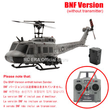 Load image into Gallery viewer, RC ERA C032 UH1 Huey Weathered Marine 6ch RC Helicopter with Optical Flow TOF Auto Stabilized Remote Control Hobby Toys for Boy
