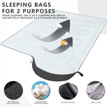 Load image into Gallery viewer, Extra thick XL Sleeping bag Large Wide Camping Sleeping Bags Portable Waterproof for Backpacking Hiking Warm Cool Weather
