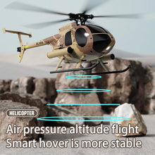 Load image into Gallery viewer, 1:28 C189 RC Helicopter MD500 Brushless Dual-motor Remote Control Model 6-Axis Gyro Aircraft Toy One-click Takeoff/landing
