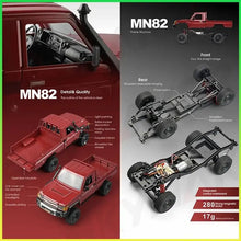 Load image into Gallery viewer, Full-scale Simulation Lc79 RTR 2.4g 4WD 280  RC Truck Model Car Toys
