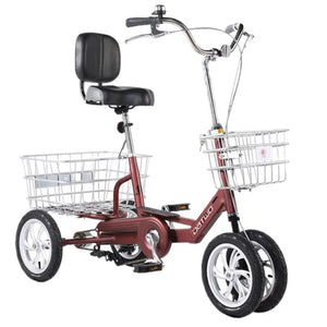 New Elderly Pedal Human Tricycle Elderly Pedal Small Adult Cargo Four-wheel Bicycle