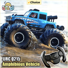 Load image into Gallery viewer, JJRC Q215 Remote Control Gesture Sensing Car 360 Degrees Rotary Vacuum Rubber Tire Amphibious RC
