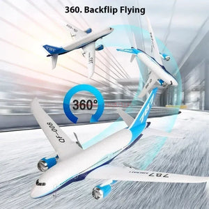 RC Boeing 787 Glider Qf008 2.4G Electric Remote Control Plane