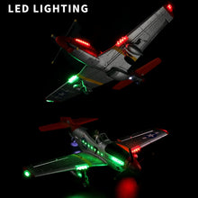 Load image into Gallery viewer, WLtoys XK A280 RC plane,P51 Mustang 4-CH RC Airplane with Lights,6G/3D Brushless Remote Control Airplane,Suitable for adults
