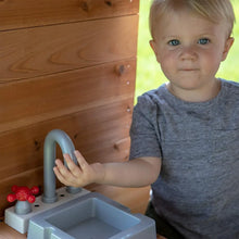 Load image into Gallery viewer, Aspen All Cedar Wooden Playhouse, Country Style, Dutch Front Door
