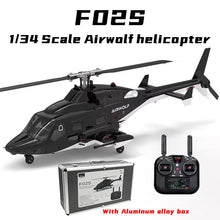 Load image into Gallery viewer, Yuxiang F02S 1:34 Scale Airwolf 2.4G Remote Control GPS Positioning Dual Brushless Motor Helicopter Model RC Toy RTF Version
