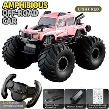Load image into Gallery viewer, JJRC Q215 Remote Control Gesture Sensing Car 360 Degrees Rotary Vacuum Rubber Tire Amphibious RC
