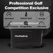 Load image into Gallery viewer, MUFASHA-Laser Rangefinder for Golf Hunt with Ramp Compensation, Angle Height Measurement, Vibrations Feedback, Type-C Charging
