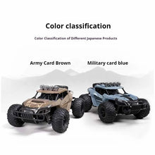 Load image into Gallery viewer, 1801 Remote Control Off-Road Vehicle Wifi Hd Camera Military Card
