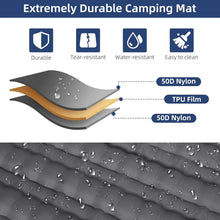 Load image into Gallery viewer, Sleeping Pad, Extra Thick Ultralight Inflatable Sleeping Pad for Camping, Built-in Pump for Camping, Hiking, Airpad, Carr
