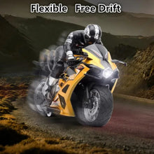 Load image into Gallery viewer, High Speed Remote Control RC Stunt Motorbike 360 degree Rotation drift Car 60mins Drive Racing Motorbike RC Motorcycle Toy model
